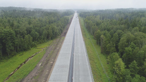 Реконструкция объекта: «Автомобильная дорога М-3 Минск-Витебск, км 8,6 – км 87,950»